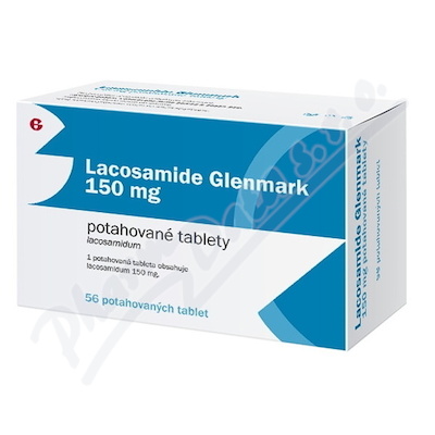 Lacosamide Glenmark 150mg tbl.flm.56