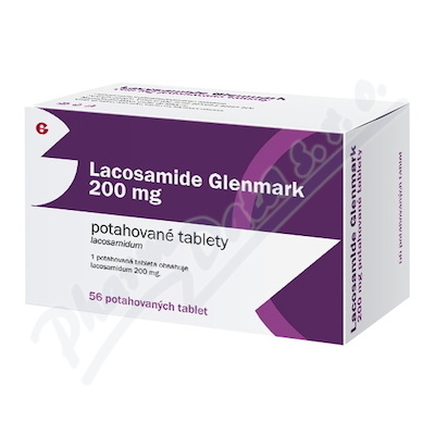 Lacosamide Glenmark 200mg tbl.flm.56