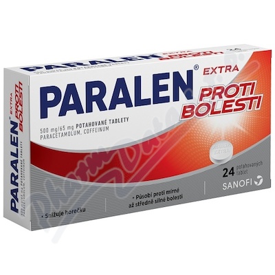 Paralen Extra proti bolesti 500/65mg tbl.flm.24