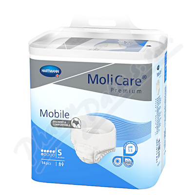 Inkontinenční kalhotky MOLICARE Mobile 6 kapek S (14ks/balení)