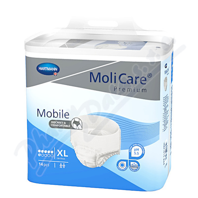 Inkontinenční kalhotky MOLICARE Mobile 6 kapek XL (14ks/balení)