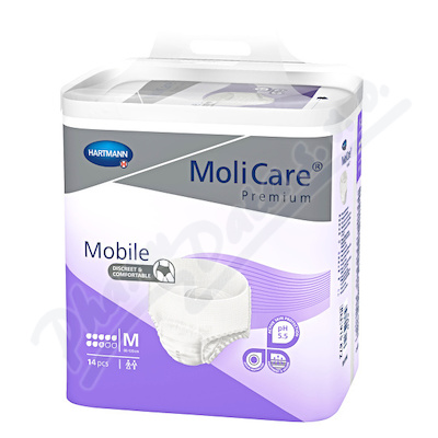 Inkontinenční kalhotky MOLICARE Mobile 8 kapek M  (14ks/balení)