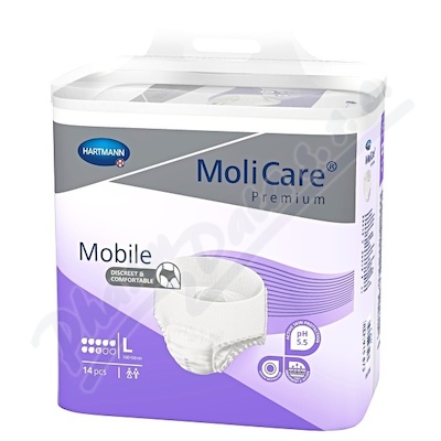 Inkontinenční kalhotky MOLICARE Mobile 8 kapek L (14ks/balení)