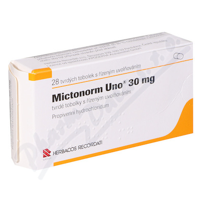 Mictonorm Uno 30mg cps.rdr.28x30mg