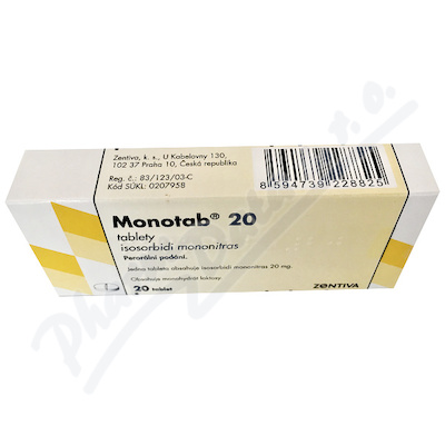 Monotab 20 20mg tbl.nob.20(2x10)