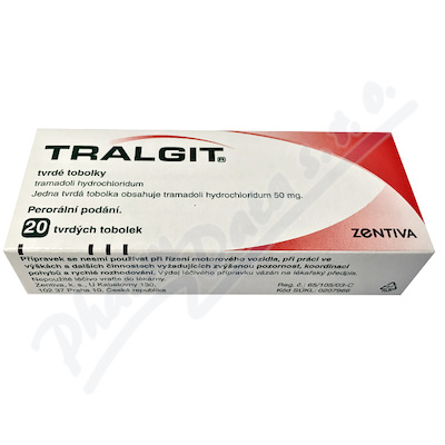 Tralgit 50mg cps.dur.20 (2x10)