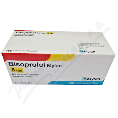 Bisoprolol Mylan 5mg tbl.flm.100x5mg