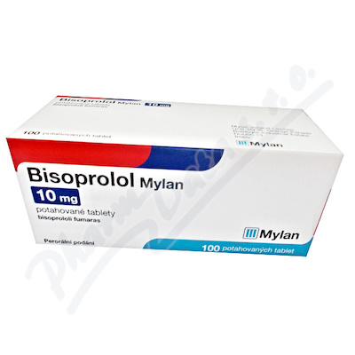 Bisoprolol Mylan 10mg tbl.flm.100