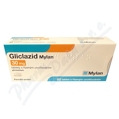 Gliclazid Mylan 30mg tbl.ret.60