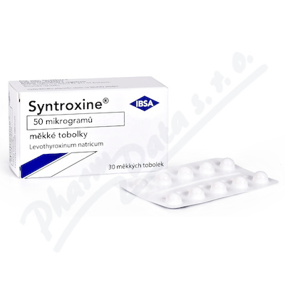 Syntroxine 50mcg cps.mol.30