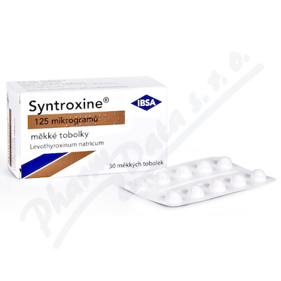 Syntroxine 125mcg cps.mol.30