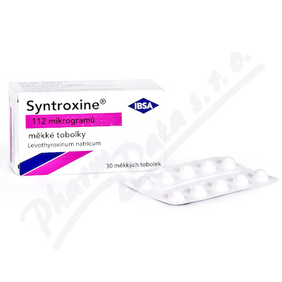Syntroxine 112mcg cps.mol.30