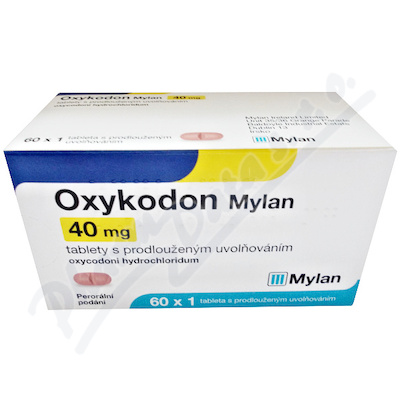 Oxykodon Mylan 40mg tbl.pro.60x1