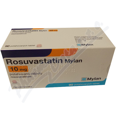 Rosuvastatin Mylan 10mg tbl.flm.90
