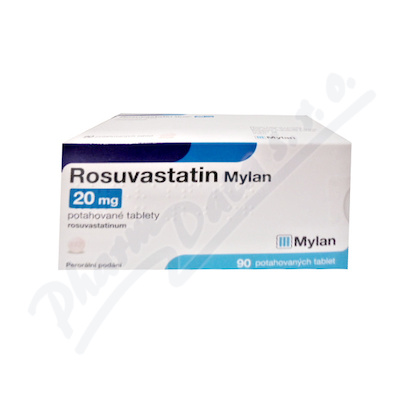 Rosuvastatin Mylan 20mg tbl.flm.90 I