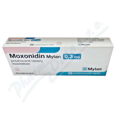 Moxonidin Mylan 0.3mg tbl.flm.28