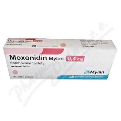 Moxonidin Mylan 0.4mg tbl.flm.28