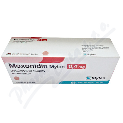 Moxonidin Mylan 0.4mg tbl.flm.98