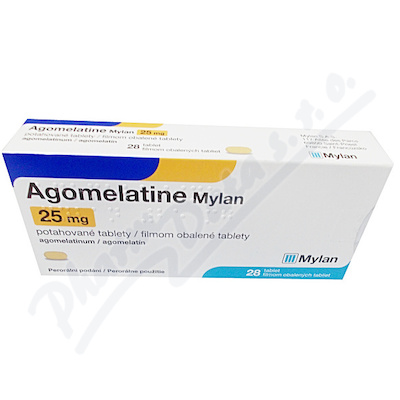 Agomelatine Mylan 25mg tbl.flm. 28