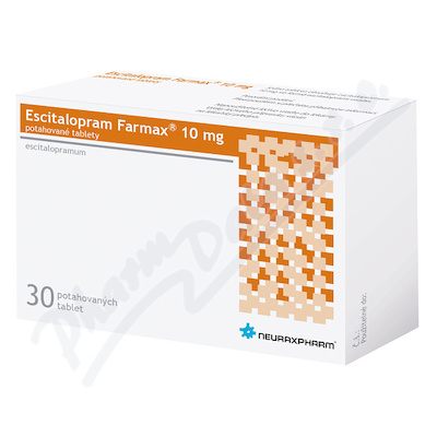 Escitalopram Farmax 10mg tbl.flm.30