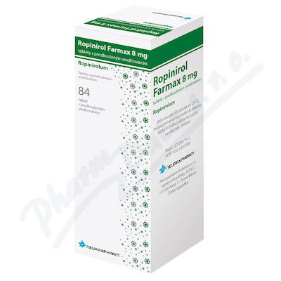 Ropinirol Farmax 8mg tbl.pro.84