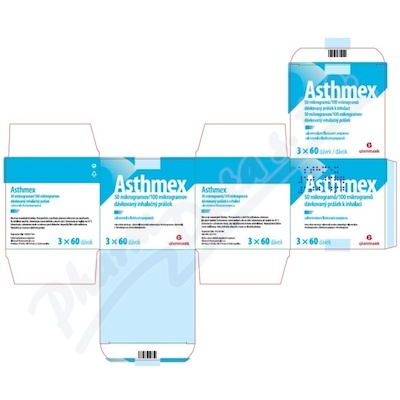 Asthmex 50mcg/100mcg inh.plv.dos.3x60dáv