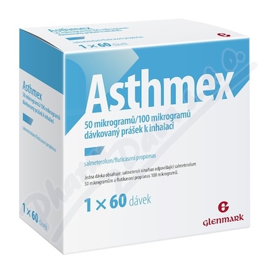 Asthmex 50mcg/100mcg inh.plv.dos.1x60dáv