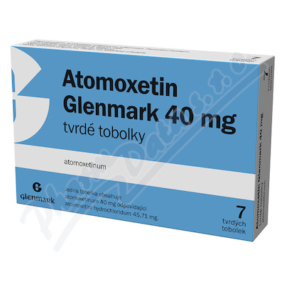Atomoxetin Glenmark 40mg cps.dur.7 I