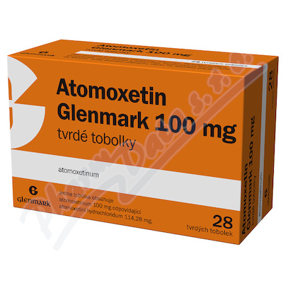 Atomoxetin Glenmark 100mg cps.dur.28 I