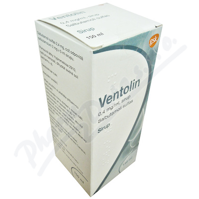 Ventolin 0.4mg/ml sir.150ml II
