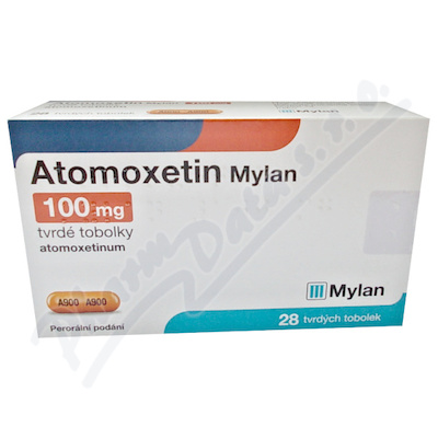 Atomoxetin Mylan 100mg cps.dur.28