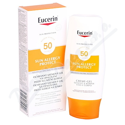 EUCERIN SUN gel proti sluneční alergii SPF50 150ml