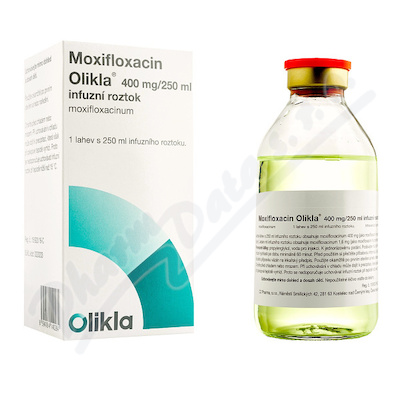 Moxifloxacin Olikla 400mg/250ml inf.sol.1x250ml