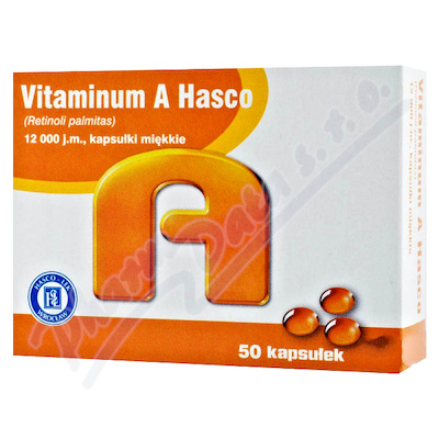 Vitaminum A Hasco 12000IU cps.mol.50