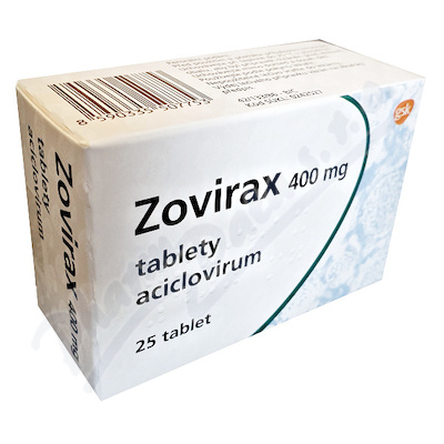 Zovirax 400mg tbl.nob.25