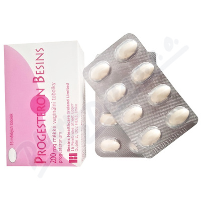Progesteron Besins 200mg vag.cps.mol.15
