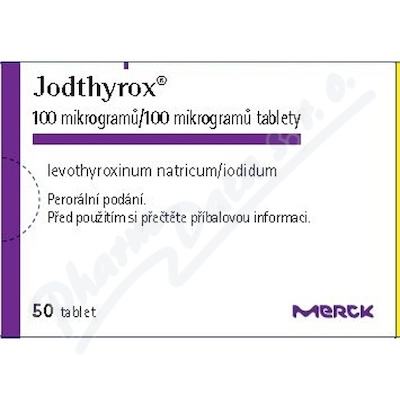 Jodthyrox 100mcg/100mcg tbl.nob.50 I