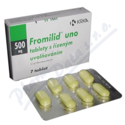Fromilid Uno por.tbl.ret.7x500mg