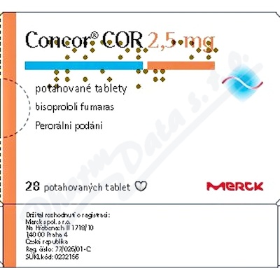 Concor COR 2.5mg tbl.flm.28