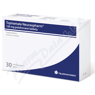 Topiramate Neuraxpharm 100mg tbl.flm.30