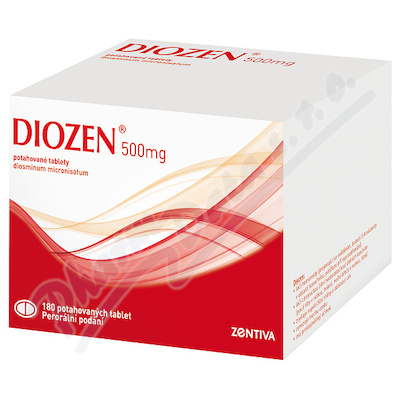Diozen 500 mg tbl.flm. 180