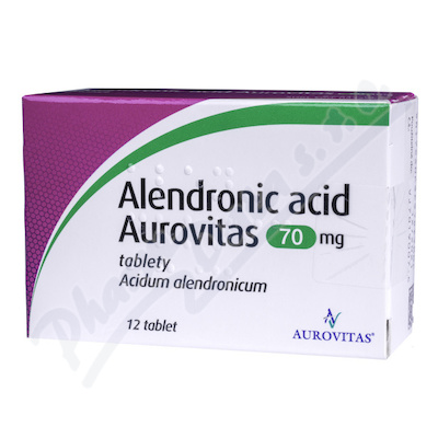 Alendronic Acid Aurovitas 70mg tbl.nob.12x70mg