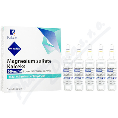 Magnesium sulfate Kalceks 200mg/ml inj.sol.5x10ml