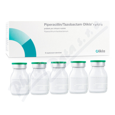 Piperacilin/Tazobactam Olikla 4g/0.5g inf.sol.5