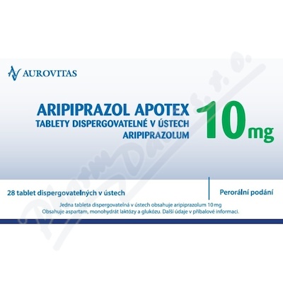 Aripiprazol Apotex 10mg por.tbl.dis.28x1 II