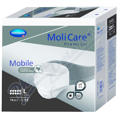 Inkontinenční kalhotky MOLICARE Mobile 10 kapek L (14ks/balení)