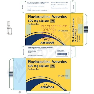 Flucloxacilina Azevedos 500mg cps.dur.24