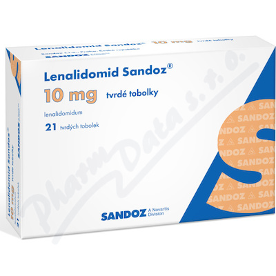 Lenalidomid Sandoz 10mg cps.dur.21