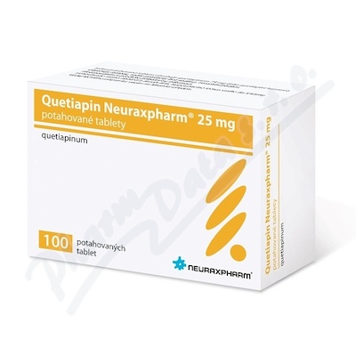 Quetiapin Neuraxpharm 25mg tbl.flm.100