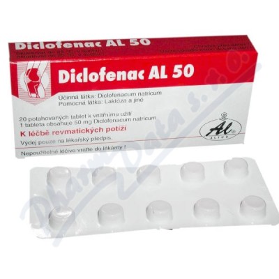 Diclofenac AL 50 tbl.ent.20x50mg